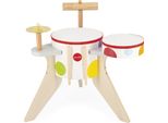 Batteria Janod Confetti - Strumento Musicale Per Bambini - Giocattolo Colorato