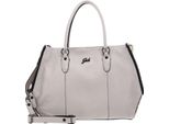 Gabs Pelle Borsa A Tracolla Ivette Tg Bull + Persiano Black Shoulder Bag Sasso Avorio