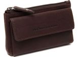 The Chesterfield Brand Pelle Caso Chiave Violette Key Wallet Brown Marrone Scuro