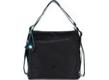 Gabs Pelle Borsa A Tracolla Zaino Aissa Tg Bull Black Shoulder Bag Black Nero