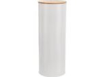 Contenitore Da Cucina Orion Contenitore In Metallo Bianco Con Guarnizione In Silicone Per Spaghetti Whiteline 28,5 Cm