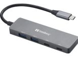 Hub Sandberg Da USB-C A 2Xusb-A + 2Xusb-C