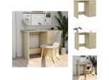 Vidaxl Scrivania Rovere Sonoma 100X50X76 Cm Materiale A Base Di Legno - Scrivanie