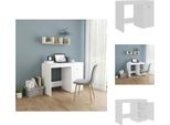Vidaxl Scrivania Bianca 100×50×76 Cm In Legno - Scrivanie