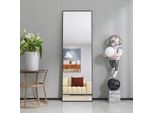 Specchio Da Terra Proximax 165X60Cm A Figura Intera Con Magnifica Cornice In Metallo Nero - Formato Grande Hd Per Una Vita E Una Vestizione Eleganti