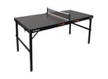 Mini-Tischtennisplatte JOOLA Midsize FA, schwarz, TischtennisplattenB:76cm H:71,5cm L:152cm, Tischtennistisch im modernen Design inklusive Tischtennisnetz - 12 kg, B:76cm H:71,5cm L:152cm