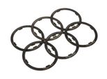 Set Di Anelli Di Spalla Bgm 0.90-1.40Mm+0.0, 0.04Mm, 6 Pezzi Per Vespa Smallframe V50, PV125, ET3, Pk, Largeframe Px Lusso (1984-), Cosa, T5 125Cc