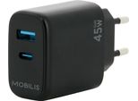 Mobilis 001363 Caricatore Per Dispositivi Mobili Universale Nero Ac Auto