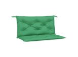 Vidaxl Cuscini Per Panca Da Giardino 2 Pz. Tessuto Oxford Verde 100X50X7 Cm