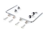 Staffa Moto Nostra Per Parabrezza Cromato 340X105Mm Per Vespa PX80, PX125, PX150, PX200, T5 Classic, Lml 125, 150 Star, Stella