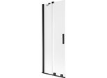 Mexen Velar Paratia Doccia A 2 Ante Scorrevoli 70 X 150 Cm, Smerigliato, Nero - 896-070-000-31-70