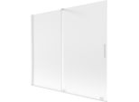 Mexen Velar Paratia Per Doccia A 2 Ante Scorrevoli 180 X 150 Cm, Ghiaccio, Bianco - 896-180-000-31-20