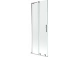 Mexen Velar L Paratia Per Vasca Da Bagno 2 Ante Scorrevoli 70 X 150 Cm, Trasparente, Cromo - 896-070-003-01-01