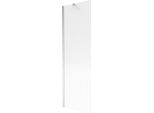 Mexen Next Paratia Per Vasca Da Bagno A 1 Anta 60 X 150 Cm, Righe, Cromo - 895-060-000-00-09-01