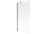 Mexen Next Paratia Da Vasca Da Bagno A 1 Anta 90 X 150 Cm, Strisce, Nero - 895-090-000-00-09-70