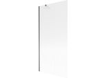 Mexen Next Paratia Per Vasca Da Bagno A 1 Anta 90 X 150 Cm, Righe, Gun Metal - 895-090-000-00-09-95