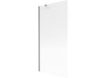 Mexen Next Paratia Per Vasca Da Bagno A 1 Anta 90 X 150 Cm, Strisce, Grigio Canna Di Fucile Spazzolato - 895-090-000-00-09-66