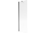 Mexen Next Paratia Per Vasca Da Bagno A 1 Anta 60 X 150 Cm, Righe, Nero - 895-060-000-00-09-70