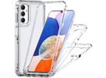 Custodia Trasparente Per Samsung Galaxy A14 5G/4G, Custodia Antiurto In Tpu E Pc Ibrida Trasparente