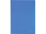 Cartella Exacompta 8822E A4 Pp 20 Tasche Blu Chiaro