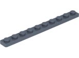 Piastre Lego® 1X10 4477 - 100 Pezzi Grigio Scuro Bluastro