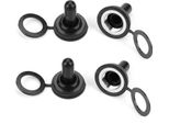 20Pcs 12Mm Interruttore A Levetta Rocker Copertura Impermeabile Del Cappuccio Di Gomma Boot Nero