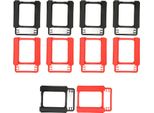 10 Pezzi Supporto Per Disco Rigido 2,5 In Dissipazione Di Calore Alta Compatibilità Supporto Per Disco Rigido Hdd Vassoio Per Disco Rigido Ssd