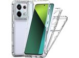 Custodia Trasparente Per Xiaomi Redmi Note 13 Pro 5G, Custodia Ibrida Antiurto In Tpu E Pc Trasparente