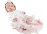 Paola Reina Baby Doll Bambina Coccolona Occhi Blu 42Cm Vinile