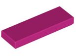 Mattonelle Lego® 1X3 63864 - 100 Pezzi Magenta