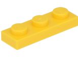 Piastra Lego® 1X3 3623 - 1 Pezzo Giallo