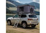 Vevor Tenda Da Tetto Auto Abs Guscio Duro Per 2-3 Persone, Tenda Da Tetto Guscio Duro Con Scala Telescopica, Materasso Spesso, Tende Da Tetto Impermeabile Antivento Con Protezione Uv Per Jeep Suv Van Pickup