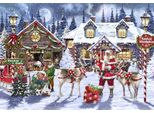 Puzzle Natalizio Bluebird L'officina Di Babbo Natale - 1000 Pezzi