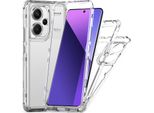 Custodia Trasparente Per Xiaomi Redmi Note 13 Pro + 5G, Custodia Ibrida Antiurto In Tpu E Pc Trasparente