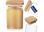 Orion Barattolo In Vetro Per Alimenti Secchi Barattolo Per La Conservazione Barattolo Da Cucina Con Coperchio E Guarnizione Da 1,1 Litri