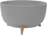 Fioriere Siena Garden Oslo Stripe Look Grigio A Righe, 47 X 26,5 Cm