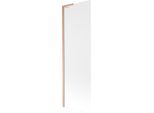 Mexen Next L Paravento Per Vasca Da Bagno A 1 Anta 60 X 150 Cm, Brina, Rame Spazzolato - 895-060-000-03-30-65