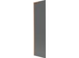 Mexen Next L Paravento Da Vasca 1 Anta 50 X 150 Cm, Grafite, Rame Spazzolato - 895-050-000-03-40-65