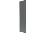 Mexen Next L Paratia Da Bagno 1-Anta 50 X 150 Cm, Grafite, Nichel Spazzolato - 895-050-000-03-40-97