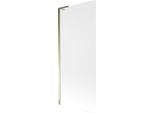 Mexen Next L Paratia Per Vasca Da Bagno 1 Anta 80 X 150 Cm, Satinato, Dorato - 895-080-000-03-30-50