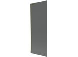 Mexen Next L Paratia Da Bagno Ad 1 Anta 70 X 150 Cm, Grafite, Oro - 895-070-000-03-40-50