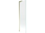 Mexen Next L Paratia Per Vasca Da Bagno A 1 Anta 50 X 150 Cm, Trasparente, Oro - 895-050-000-03-00-50