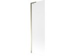 Mexen Next L Paratia Vasca Da Bagno A 1 Anta 60 X 150 Cm, Smerigliata, Dorata - 895-060-000-03-30-50