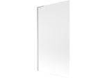 Mexen Next L Paratia Da Vasca Pieghevole 1-Anta 100 X 150 Cm, Gelo, Nichel Spazzolato - 895-100-000-03-30-97