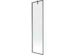 Mexen Next Paratia Per Doccia 1-Anta 50 X 150 Cm, Cornice Nera, Gun Metal - 895-050-000-00-70-95