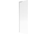 Mexen Next L Paratia Da Bagno A 1 Anta 60 X 150 Cm, Righe, Nichel Spazzolato - 895-060-000-03-09-97