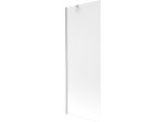 Mexen Next Paratia Per Vasca Da Bagno A 1 Anta 70 X 150 Cm, Sabbiato, Nichel Spazzolato - 895-070-000-00-30-97