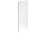 Mexen Next L Paratia Per Vasca Da Bagno 1 Anta 70 X 150 Cm, Ghiaccio, Nichel Spazzolato - 895-070-000-03-30-97
