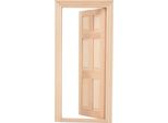 Mini Porta Della Casa Delle Bambole, Porta Della Casa Delle Bambole, Casa Delle Bambole In Legno, Bambola Della Casa Delle Bambole 1:12, Porta Della Casa Delle Bambole 1:12 In Legno