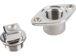 Tappo Di Scarico Per Barca, Tappo Di Scarico In Acciaio Inox, Tappo Di Scarico Per Garboard, Tappo Per Acqua Marino, Tappo Di Scarico Marino, Tappo Di Scarico Per Specchio Di Poppa Della Barca, Tappo Di Scarico Per Pozzetto Di Pesce